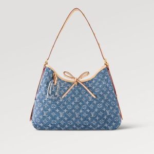 Louis Vuitton Monogram Denim Baggy GM Bag