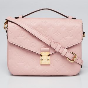 Louis Vuitton Pochette Metis Pink Women Handbag