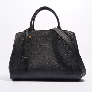 Louis Vuitton Montaigne Black Empreinte