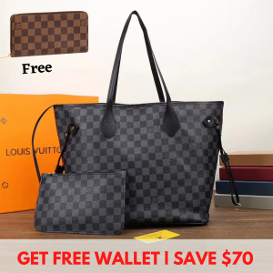 Louis Vuitton Neverfull Black Damier