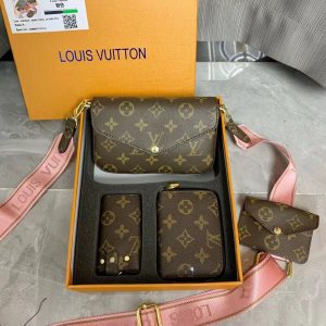 Louis Vuitton Felicie 4 in 1 Set with Box